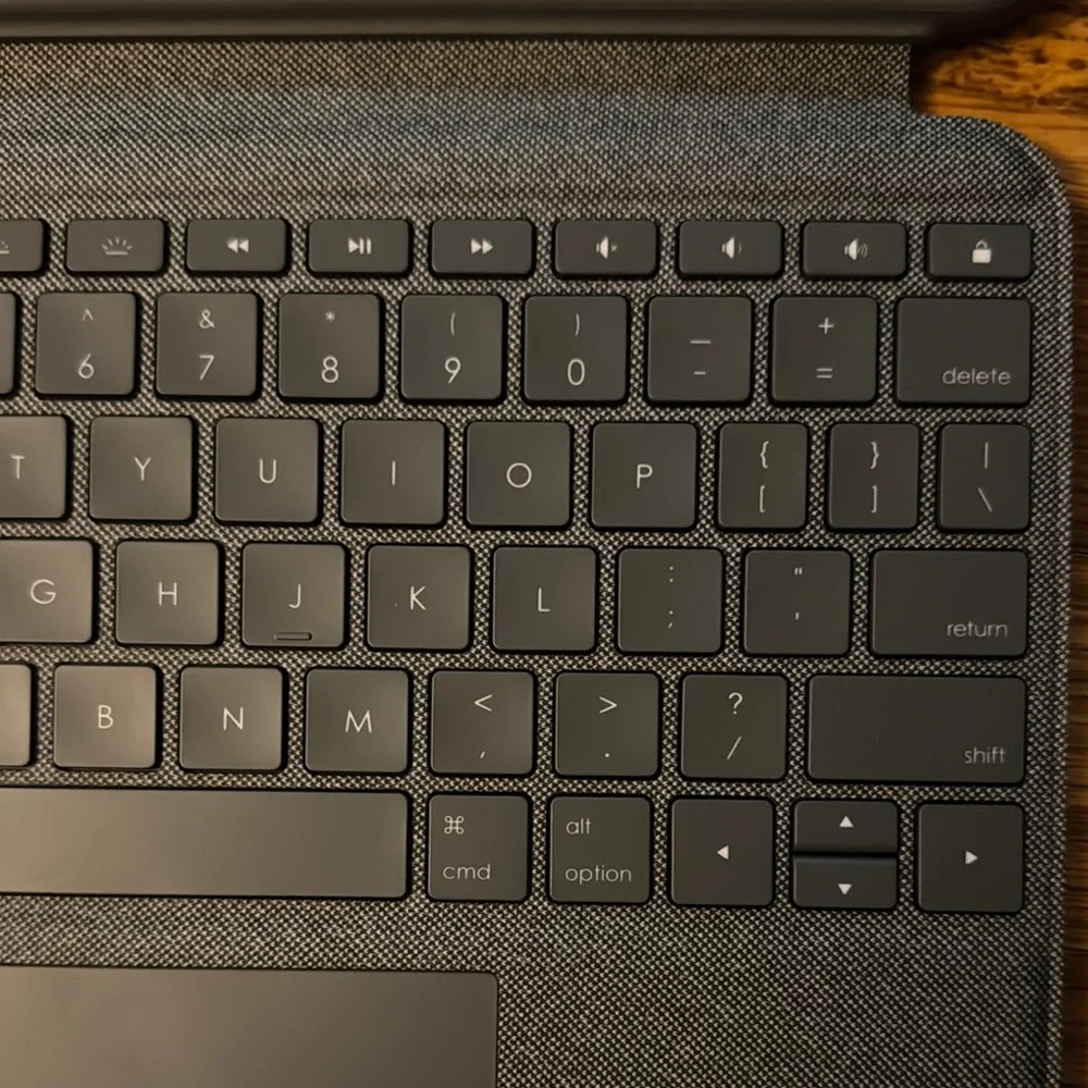 Logitech Gray Folio Touch Keyboard